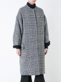 'Cara' plaid coat