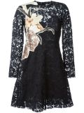 'Kimono Flowers'蕾丝连衣裙