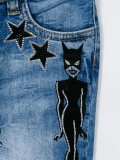 'Kitten'修身牛仔裤