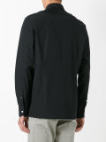embroidered stripe detail shirt