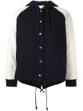 hooded bomber jacket