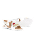  logo plaque sandals 