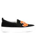 patch slip-on sneakers 