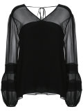 silk blouse