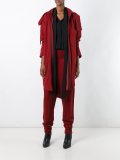 pocket detail oversized coat