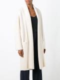 long knitted cardigan
