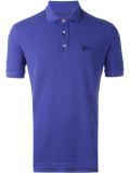 embroidered logo polo shirt