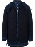 layered padded coat