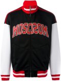 varsity logo teddy jacket