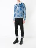 shearling denim jacket 
