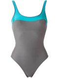 panelled swimsuit
