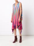 loose fit chevron dress