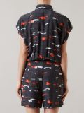 abstract print jumpsuit