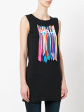 embellished sleeveless T-shirt