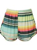 striped shorts