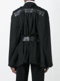 studded detailing fitted jacket