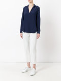open neck blouse 