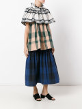 multi checked dress 
