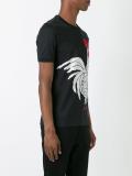 rooster print T-shirt