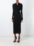 draped jersey dress
