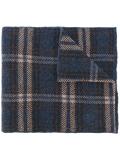 checked scarf