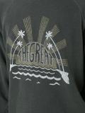 logo print sweatshirt