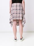 tied shirt design skirt