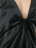strappy plunge dress