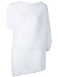 asymmetric oversized top 