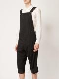 cropped overalls