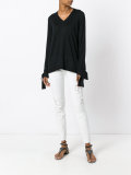 V-neck jumper