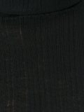 罗纹高领针织上衣
