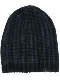 washed effect beanie