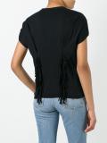 cap-sleeve T-shirt