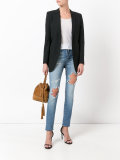 single breasted tube jacket