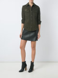 leather skirt