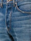 ripped detail jeans