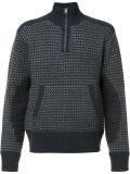 kangaroo pocket zipped jumper