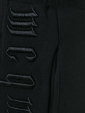 drawstring track shorts