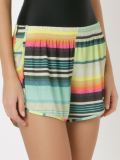 striped shorts