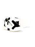 zipped mid-top sneakers
