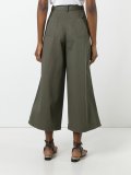high-waisted palazzo pants