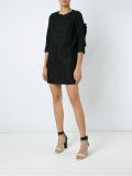 plaid shift dress