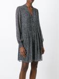 printed shirt dress