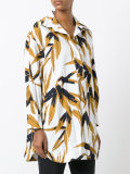 Swash print blouse