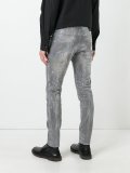 Skater distressed microstudded jeans