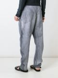 drop-crotch loose fit 'Flight' trousers