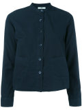 collarless shirt 
