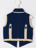 military-style waistcoat