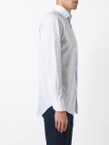 geometric print motif shirt